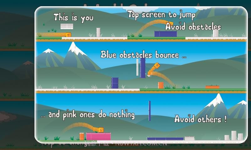 彩虹飞奔 Tap n Crash截图2 彩虹飞奔 Tap n Crash截图2