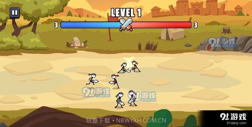 火柴人战术塔防截图1 火柴人战术塔防截图1