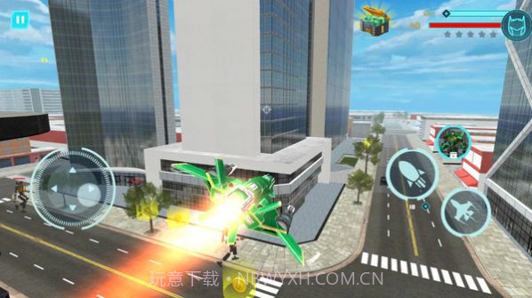 汽车机器人对战截图3