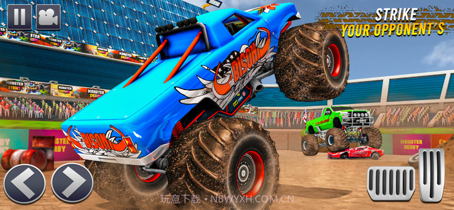 怪物果酱卡车赛车截图3