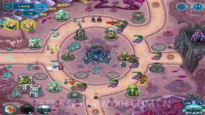 银河塔防:失落星球v2.3截图1 银河塔防:失落星球v2.3截图1