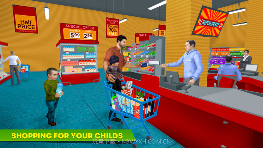 虚拟单爸爸出租车司机截图2 虚拟单爸爸出租车司机截图2