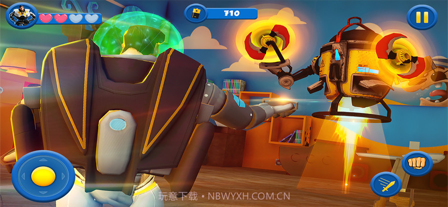 玩士兵英雄机器人游戏截图1
