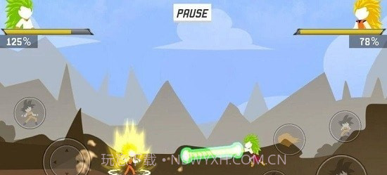 火柴人悟空格斗截图3