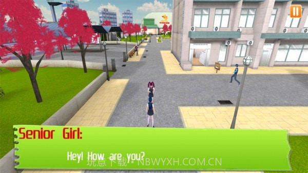 换装女孩学校截图2