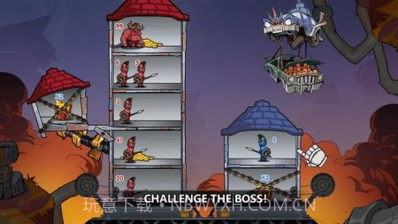 英雄冲突塔楼战截图3