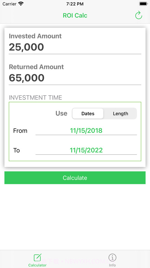 ROICalculator截图1
