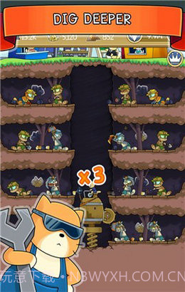 猫矿工大亨截图1 猫矿工大亨截图1