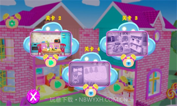 芭比梦幻公主屋截图3