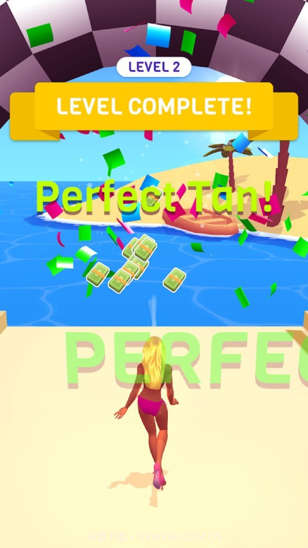 小姐姐沙滩漫步截图2