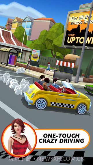 疯狂出租车:都市狂奔截图3 疯狂出租车:都市狂奔截图3