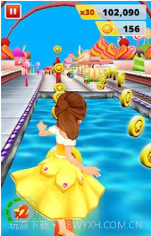 可爱公主跑酷截图1