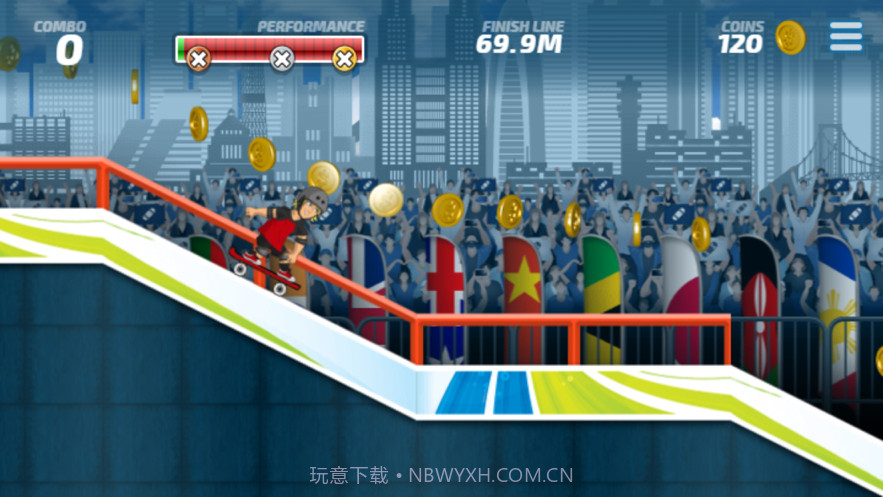花样滑滑板截图2