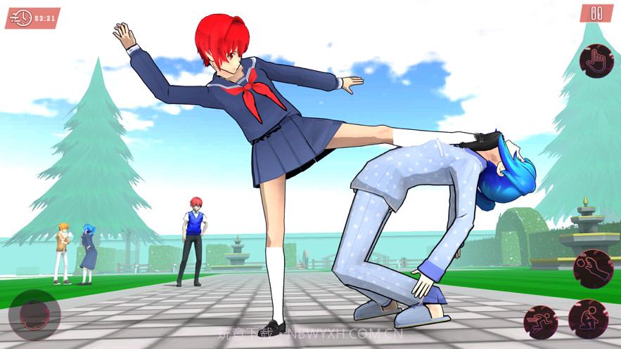 2021年动漫女高中生截图4 2021年动漫女高中生截图4