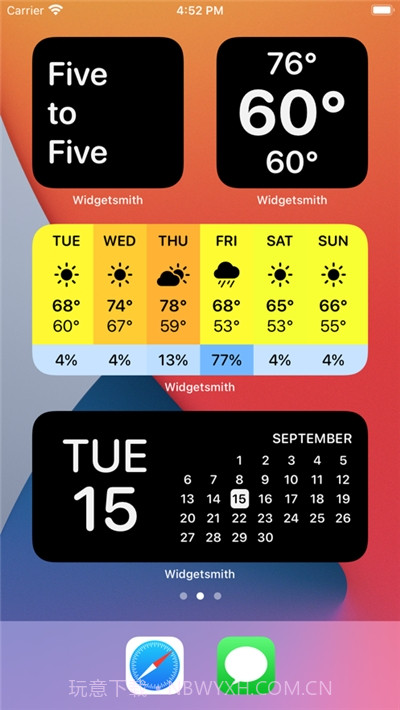 Widgetsmith(iOS14小工具)截图1 Widgetsmith(iOS14小工具)截图1