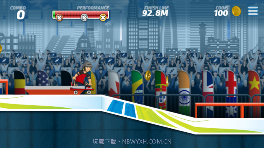 花样滑滑板截图3