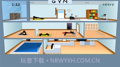 火柴人死亡健身截图3