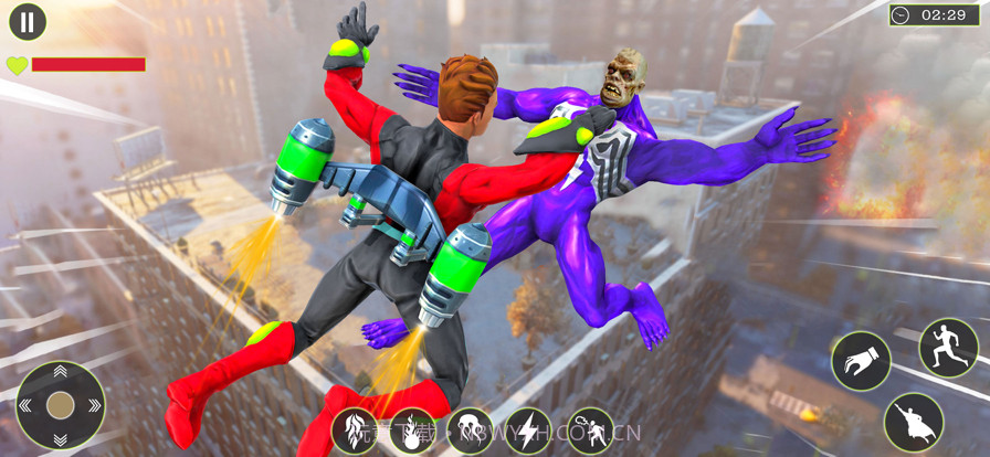 大蜘蛛绳英雄城截图5