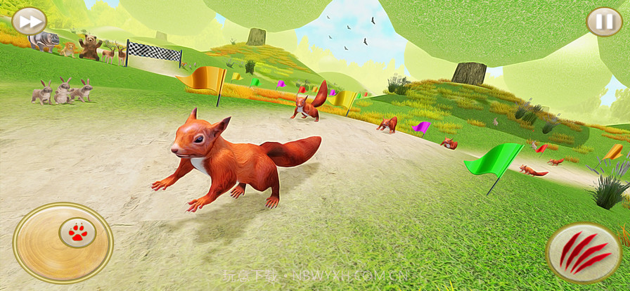 松鼠模拟器家庭生活截图4 松鼠模拟器家庭生活截图4