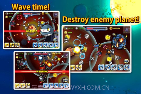 卡通防御:空间战争截图5