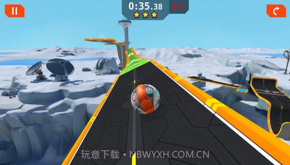 陀螺球滚动截图1