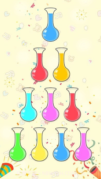 水排序解谜截图2