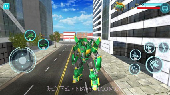 汽车机器人对战截图1