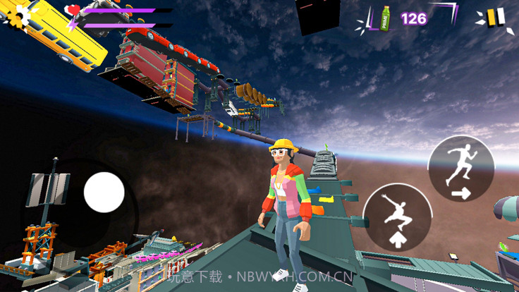 只能向上跳截图1