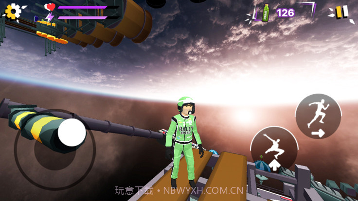 只能向上跳截图2