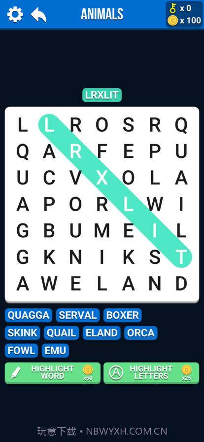 疯狂单词搜索截图1
