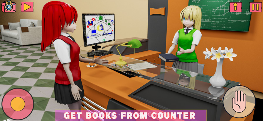 动漫女高中生的生活截图3 动漫女高中生的生活截图3