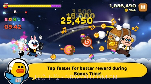 派对跑酷 LINE Party Run截图3 派对跑酷 LINE Party Run截图3