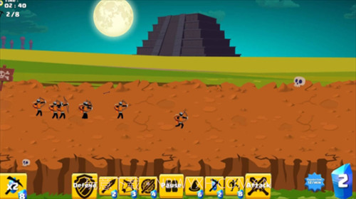 火柴人水晶战争截图2 火柴人水晶战争截图2