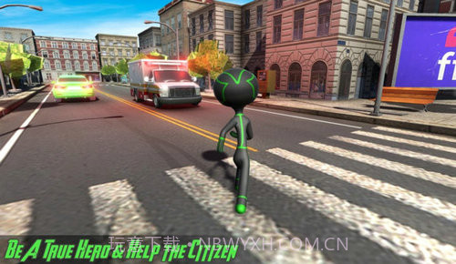 赛博朋克火柴人截图1