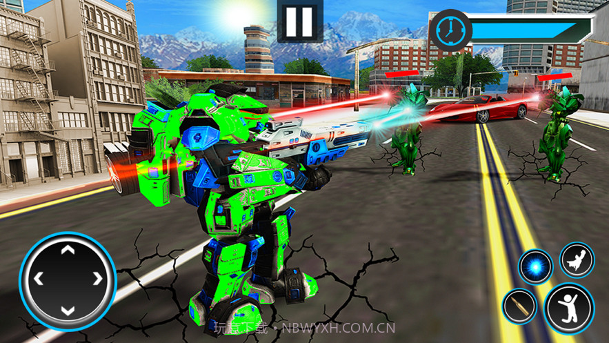 机器人改变射击战争截图1
