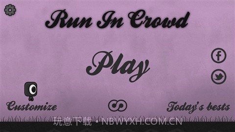 扎堆跑酷 Run In Crowd截图1 扎堆跑酷 Run In Crowd截图1