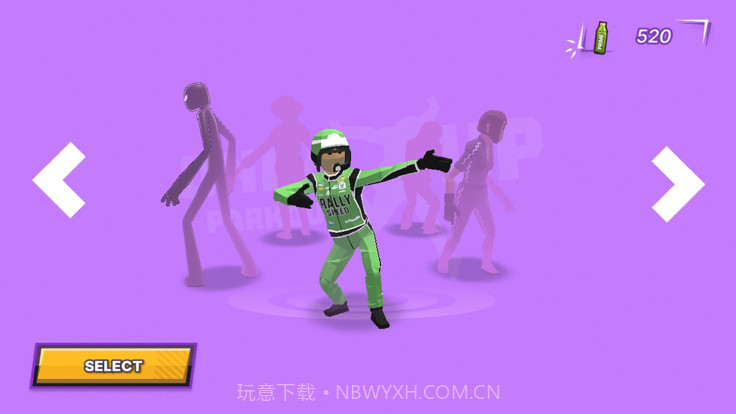 只能向上跳截图3