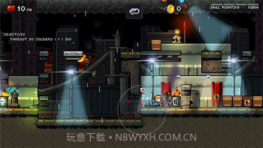 像素魂斗罗无赖战术截图1