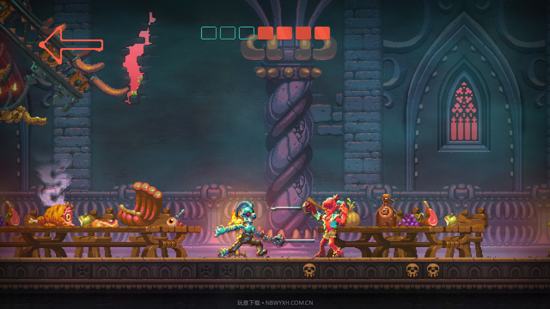 尼德霍格2Nidhogg 2截图6 尼德霍格2Nidhogg 2截图6