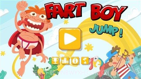 肥仔屁王 Fart Boy Jump截图1