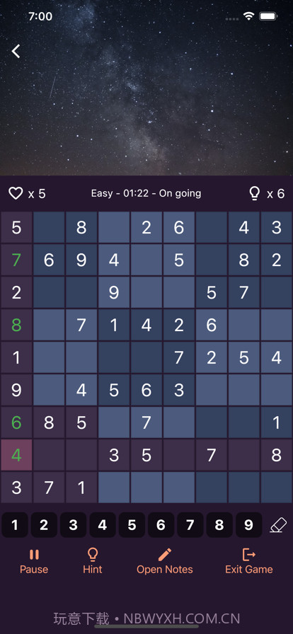 数独迷九宫格数字逻辑解谜益智截图2