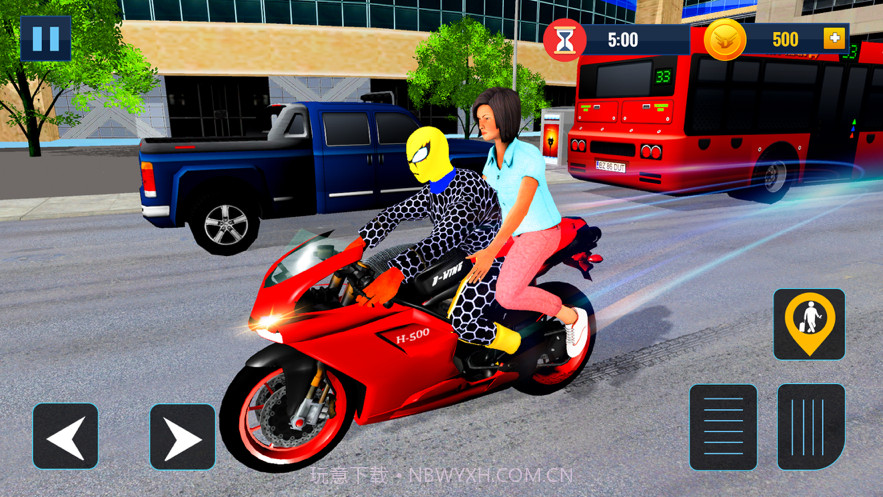 蜘蛛超级英雄自行车救援2截图1 蜘蛛超级英雄自行车救援2截图1