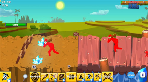 火柴人水晶战争截图1 火柴人水晶战争截图1