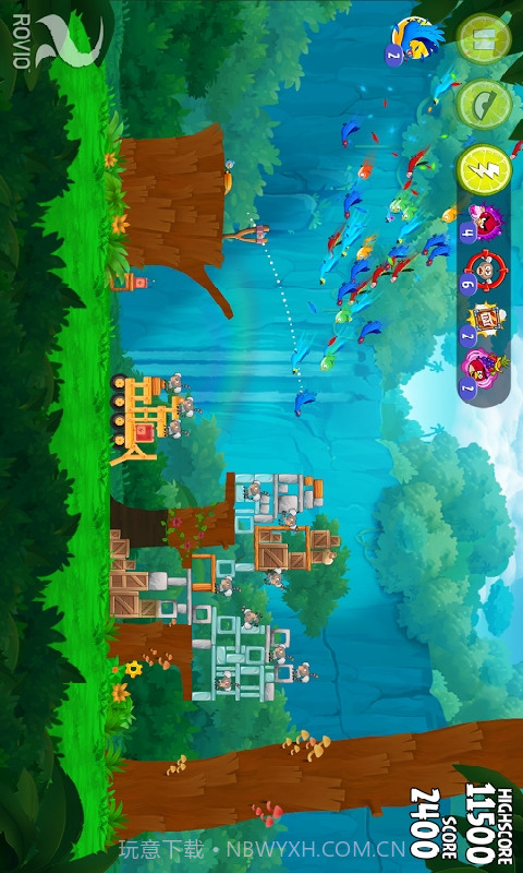 愤怒的小鸟里约版截图2