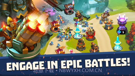守卫城堡Castle Creeps TD截图1