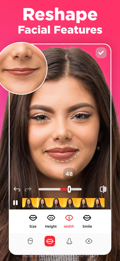 视频脸部编辑器截图2