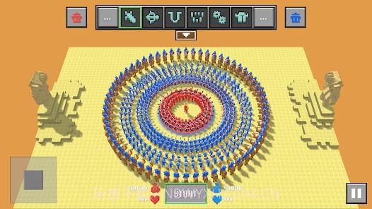 块状布娃娃之战最新版截图2