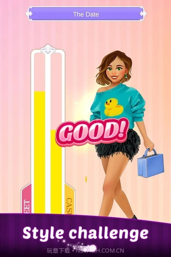 妮可的比赛装扮截图2