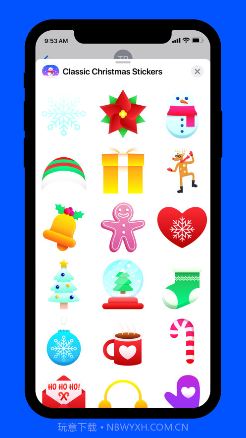 ChristmasCheerStickers截图2 ChristmasCheerStickers截图2