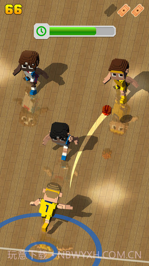 方块篮球截图3